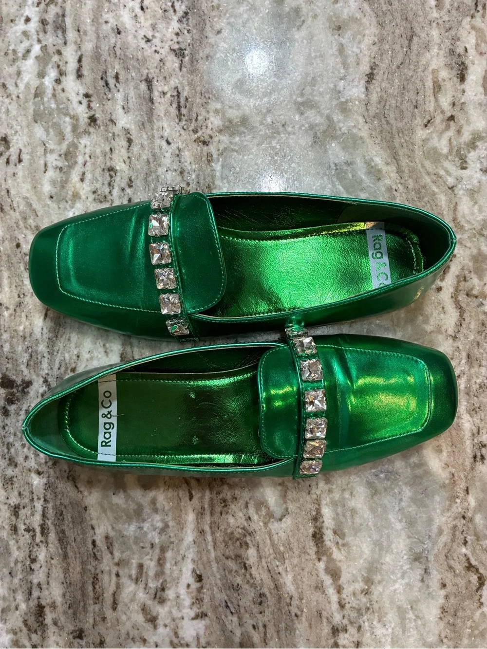 Rag & Co sleek emerald